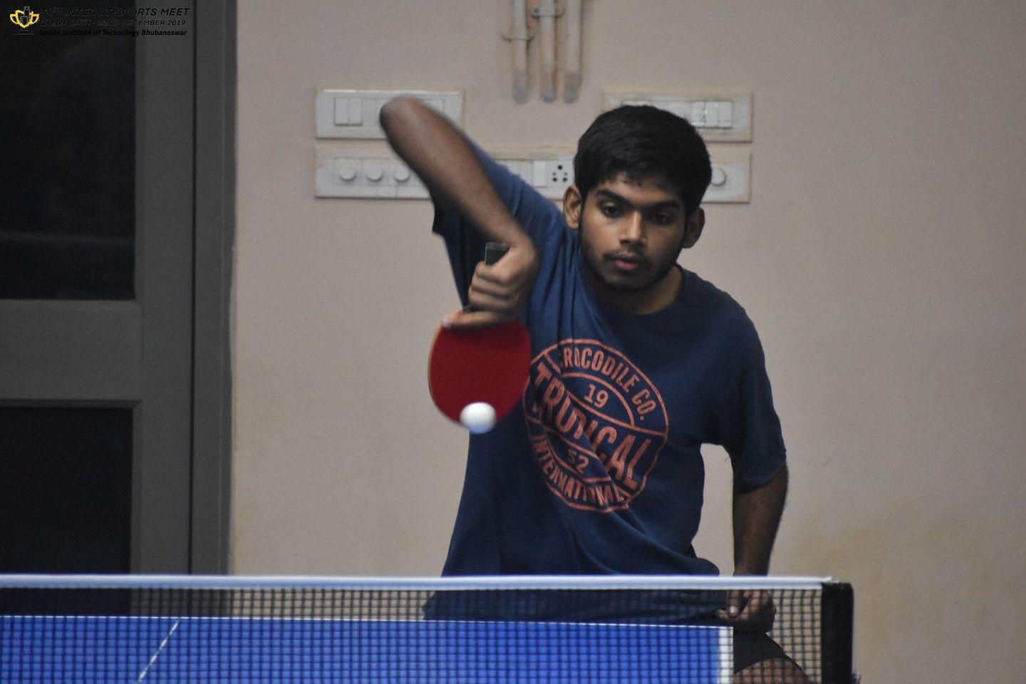 Inter IIT Table Tennis team