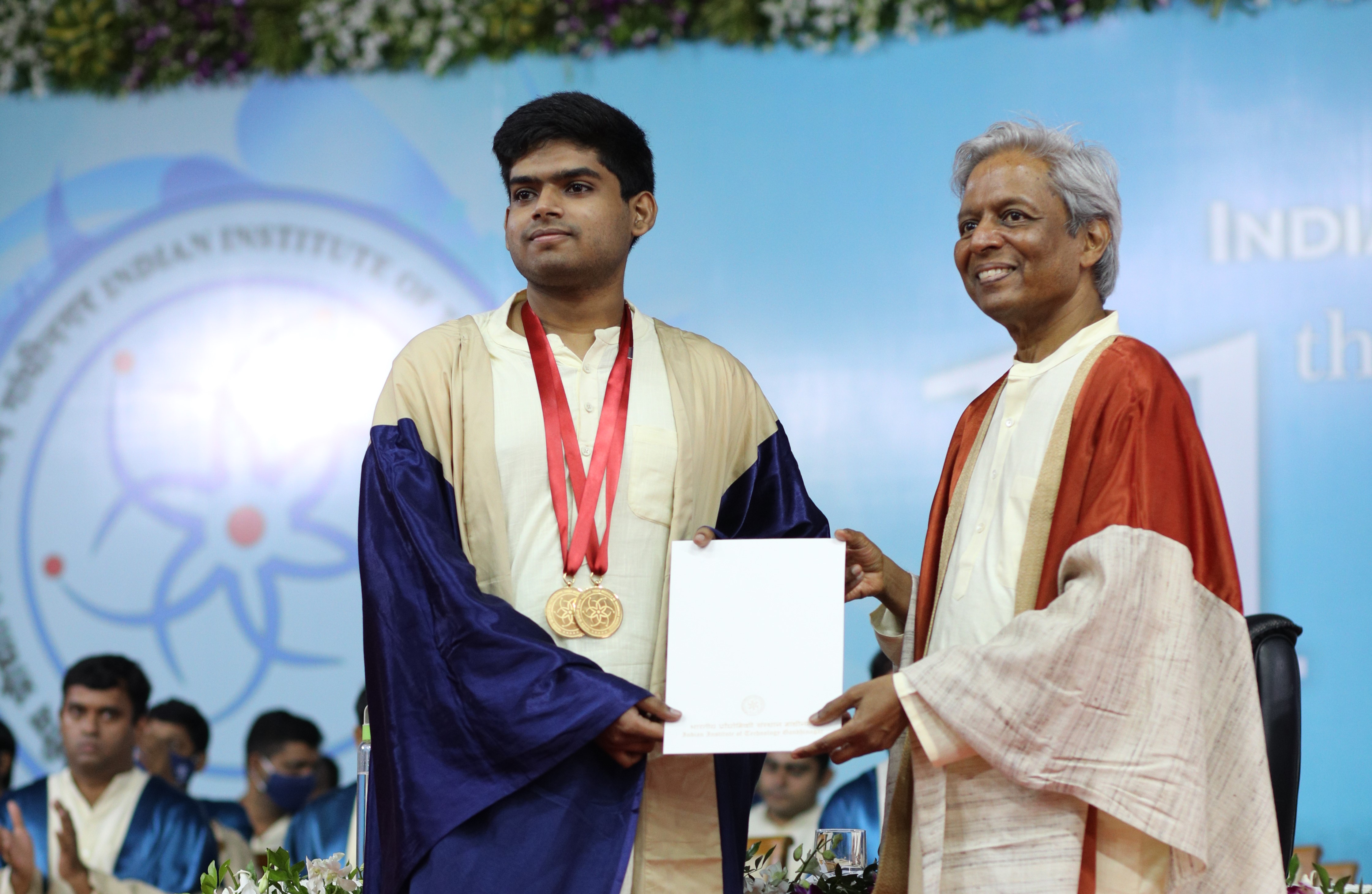 R. A. Puram resident tops B. Tech at IIT Gandhinagar with three gold medals